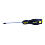 TOP MASTER PRO Surubelnita pozi Pz0 0х 75mm SVCM TMP Maner ergonomic 2 straturi TPR Varf magnetizat Finisaj crom mat Top Master Pro - scule electrice si unelte profesionale - BricoMart