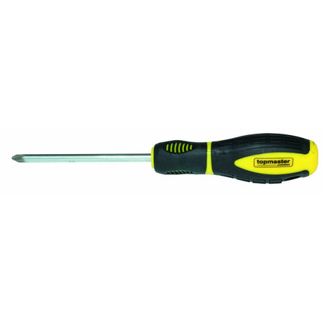 TOP MASTER PRO Surubelnita pozi Pz0 3х 75mm S2 TMP Varf magnetizat Maner in doua straturi pentru prindere mai buna Top Master Pro - scule electrice si unelte profesionale - BricoMart