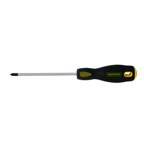 TOP MASTER PRO Surubelnita stea Ph1 х 100mm SVCM TMP Maner ergonomic 2 straturi TPR Varf magnetizat Finisaj crom mat Top Master Pro - scule electrice si unelte profesionale - BricoMart
