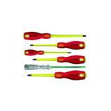 TOP MASTER PRO Surubelnite izolate 1000V set 6pcs TMP Maner antialunecare Izolatia este turnata in corp Varf magnetic Top Master Pro - scule electrice si unelte profesionale - BricoMart