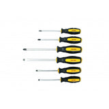 TOP MASTER PRO Surubelnite set 6pcs CR - V TMP Material:otel crom - vanadiu Varf magnetizat Top Master Pro - scule electrice si unelte profesionale - BricoMart
