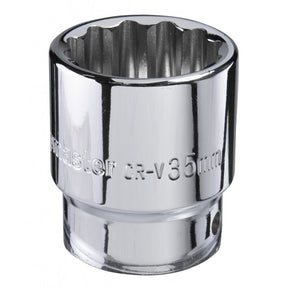 TOP MASTER PRO Tubulara 12PT 3/4" x 46mm TMP Material: otel crom - vanadiu de inalta calitate 50BV30. Cu acoperire anticoroziune Top Master Pro - scule electrice si unelte profesionale - BricoMart