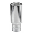 TOP MASTER PRO Tubulara adanca 1/2" x 11 mm TMP Material: otel crom-vanadiu de inalta calitate 50BV30 Hexagonal Standard - DIN3124 Top Master Pro - scule electrice si unelte profesionale - BricoMart