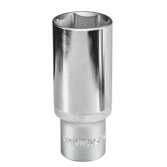 TOP MASTER PRO Tubulara adanca 1/2" x 11 mm TMP Material: otel crom-vanadiu de inalta calitate 50BV30 Hexagonal Standard - DIN3124 Top Master Pro - scule electrice si unelte profesionale - BricoMart