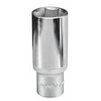 TOP MASTER PRO Tubulara adanca 1/2" x 32 mm TMP Material: otel crom-vanadiu de inalta calitate 50BV30 Hexagonal Standard - DIN3124 Top Master Pro - scule electrice si unelte profesionale - BricoMart