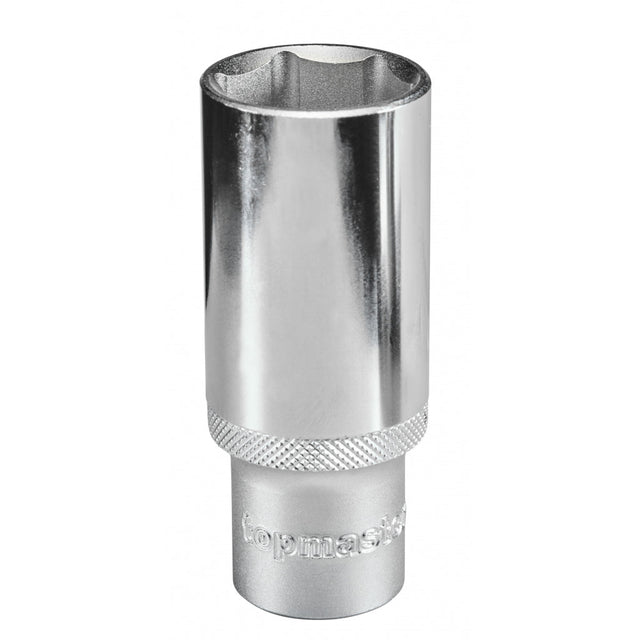 TOP MASTER PRO Tubulara adanca 1/2" x 32 mm TMP Material: otel crom-vanadiu de inalta calitate 50BV30 Hexagonal Standard - DIN3124 Top Master Pro - scule electrice si unelte profesionale - BricoMart