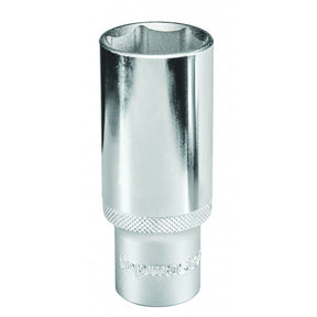 TOP MASTER PRO Tubulara adanca 1/2"x27mm CR-V TMP Material: otel crom-vanadiu de inalta calitate 50BV30 Cu acoperire anticoroziune Hexagonal Standard - DIN3124 Top Master Pro - scule electrice si unelte profesionale - BricoMart