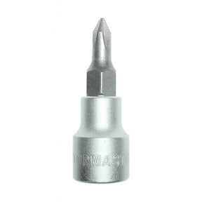 TOP MASTER PRO Tubulara cu bit-stea 1/4" PH0 Cr-V TM (48/576) Material: otel calit S2 Lustruire anticoroziva Top Master Pro - scule electrice si unelte profesionale - BricoMart