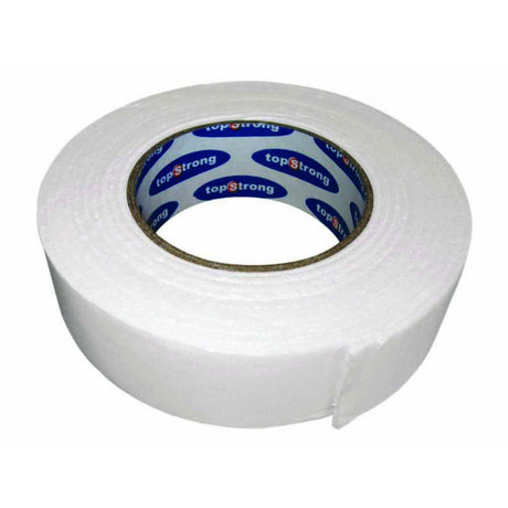 TOP STRONG Banda dublu adeziva 36mmx4m alb TS Potrivit pentru lipirea obiectelor usoare Top Strong - scule electrice si unelte profesionale - BricoMart