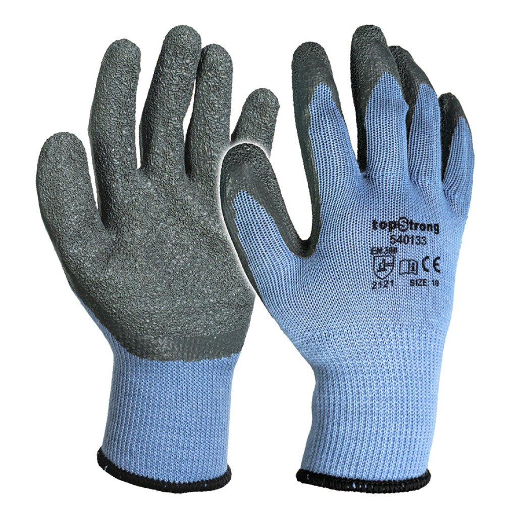 TOP STRONG Manusi de lucru cauciucate TS Complet acoperite cu latex Tricotaj fara cusaturi Top Strong - scule electrice si unelte profesionale - BricoMart