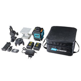 TOP STRONG Nivela laserl 4D Green TS Autonivelare automată în câteva secunde 4 proiecții verzi strălucitoare la 360 de grade Proiecție la 360 de grade foarte Top Strong - scule electrice si unelte profesionale - BricoMart