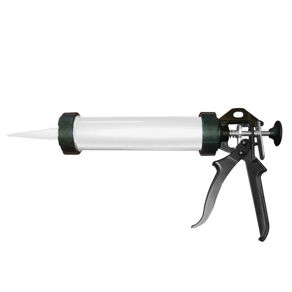 TOP STRONG Pistol tub aluminiu pentru mastic siliconic 9"/225mm Carcasa de aluminiu, tip inchis Top Strong - scule electrice si unelte profesionale - BricoMart