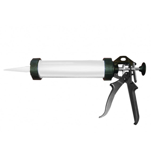 TOP STRONG Pistol tub aluminiu pentru mastic siliconic 9"/225mm Carcasa de aluminiu, tip inchis Top Strong - scule electrice si unelte profesionale - BricoMart