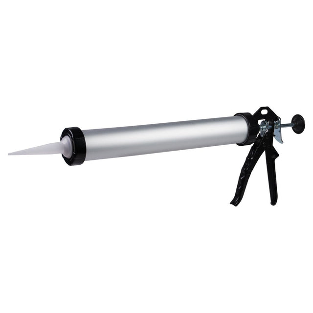 TOP STRONG Pistol tub aluminiu pt mastic siliconic 15"/375mm Carcasa de aluminiu, tip inchis Top Strong - scule electrice si unelte profesionale - BricoMart