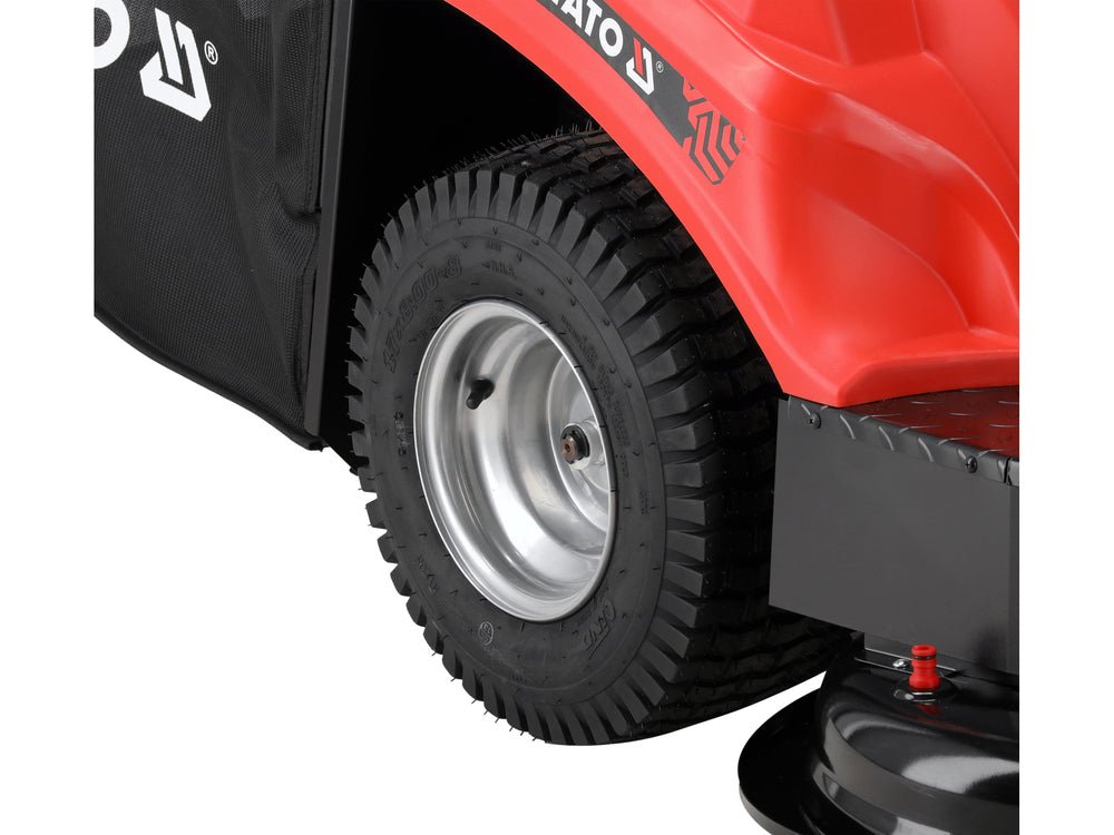 TRACTORAȘ de TUNS IARBA Yato YT - 85552 , Motor LONCIN , Pornire electrică , 452 cm3 , 10,88 CP Yato - scule electrice si unelte profesionale - BricoMart