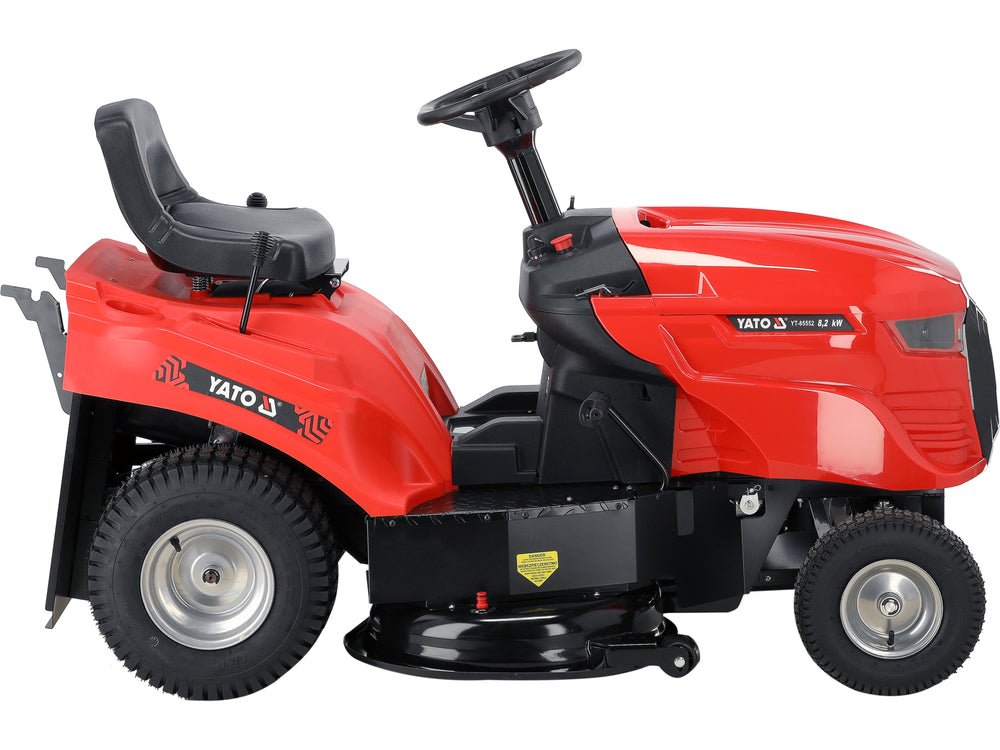TRACTORAȘ de TUNS IARBA Yato YT - 85552 , Motor LONCIN , Pornire electrică , 452 cm3 , 10,88 CP Yato - scule electrice si unelte profesionale - BricoMart
