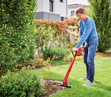 Trimmer de tuns iarba/gazon pe acumulator Einhell GC - CT 18/24 Li P Power X - Change (litiu - ion, 18 V, 8500 rpm, 24 cm, maner suplimentar, carcasa din plastic rezistenta la impact, incl. 20 de lame din plastic, incl. acumulator de 1,5 Ah si incarcator Einhell - scule electrice si unelte profesionale - BricoMart