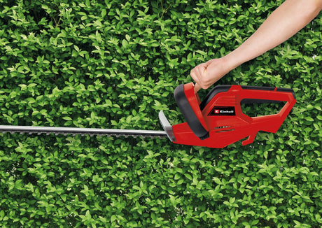 Trimmer electric de tuns gard viu Einhell GC - EH 4550 (greutate minima, lame din otel taiate cu laser si slefuite cu diamant, completa cu capac din aluminiu pe lame Einhell - scule electrice si unelte profesionale - BricoMart