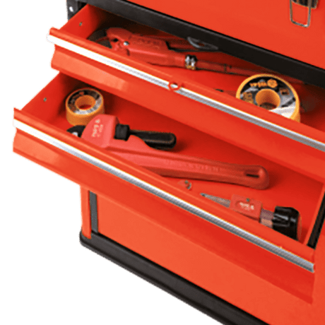 TROLER SCULE metal YATO YT - 09104 , 3 COMPARTIMENTE , echipat 78 de elemente YATO - scule electrice si unelte profesionale - BricoMart