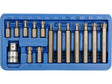 TRUSA 15 PIESE VOREL 66580 BITI TORX, CR - V VOREL - scule electrice si unelte profesionale - BricoMart