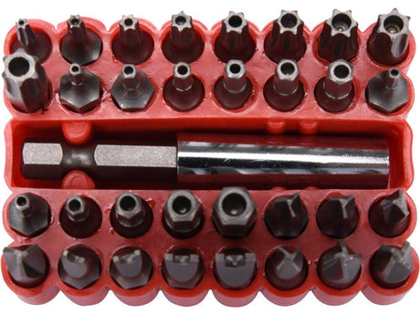 TRUSA 33 PIESE VOREL 66330 BITI + PRELUNGITOR VOREL - scule electrice si unelte profesionale - BricoMart