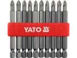 TRUSA BIT 10 YATO YT - 0480 BUC PH2X75MM, S2 YATO - scule electrice si unelte profesionale - BricoMart