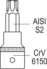 TRUSA BITI 18 YATO YT - 7751 BUC, 1/4 - 1/2 YATO - scule electrice si unelte profesionale - BricoMart