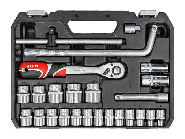 TRUSA DE SCULE YATO YT - 38741 25 PIESE YATO - scule electrice si unelte profesionale - BricoMart