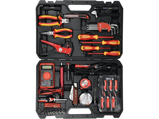 TRUSA SCULE ELECTRICIENI, YATO YT - 39009 68 PIESE YATO - scule electrice si unelte profesionale - BricoMart