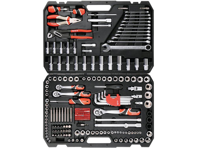 TRUSA SCULE profesionala XXXL YATO YT - 38941 224 PIESE YATO - scule electrice si unelte profesionale - BricoMart
