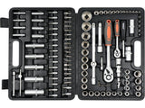 TRUSA TUBULARE 1/2 - 1/4, STHOR 58685 108 PIESE STHOR - scule electrice si unelte profesionale - BricoMart