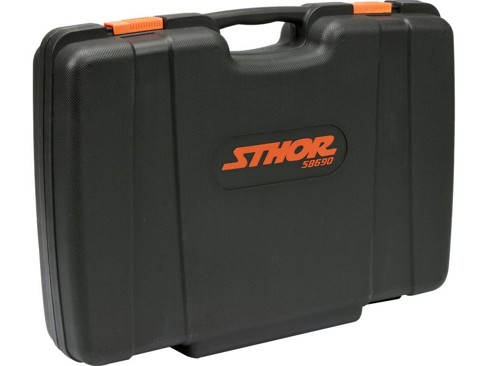 TRUSA TUBULARE 1/2 - 1/4, STHOR 58690 122 PIESE STHOR - scule electrice si unelte profesionale - BricoMart