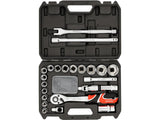 TRUSA TUBULARE 1/2" 24 PIESE Yato YT - 12662 Yato - scule electrice si unelte profesionale - BricoMart