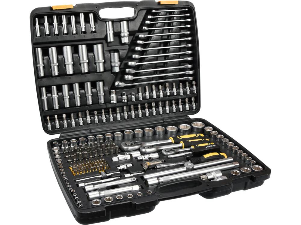 TRUSA TUBULARE 1/2, VOREL 58700 216 PIESE, XXL VOREL - scule electrice si unelte profesionale - BricoMart