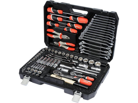 TRUSA TUBULARE, CHEI COMBINATE YATO YT-38891 , ANTRENOR, 109 PIESE YATO - scule electrice si unelte profesionale - BricoMart