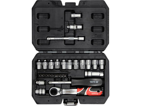 TRUSA TUBULARE SPLINE YATO YT - 38650 1/4, 29 PIESE YATO - scule electrice si unelte profesionale - BricoMart