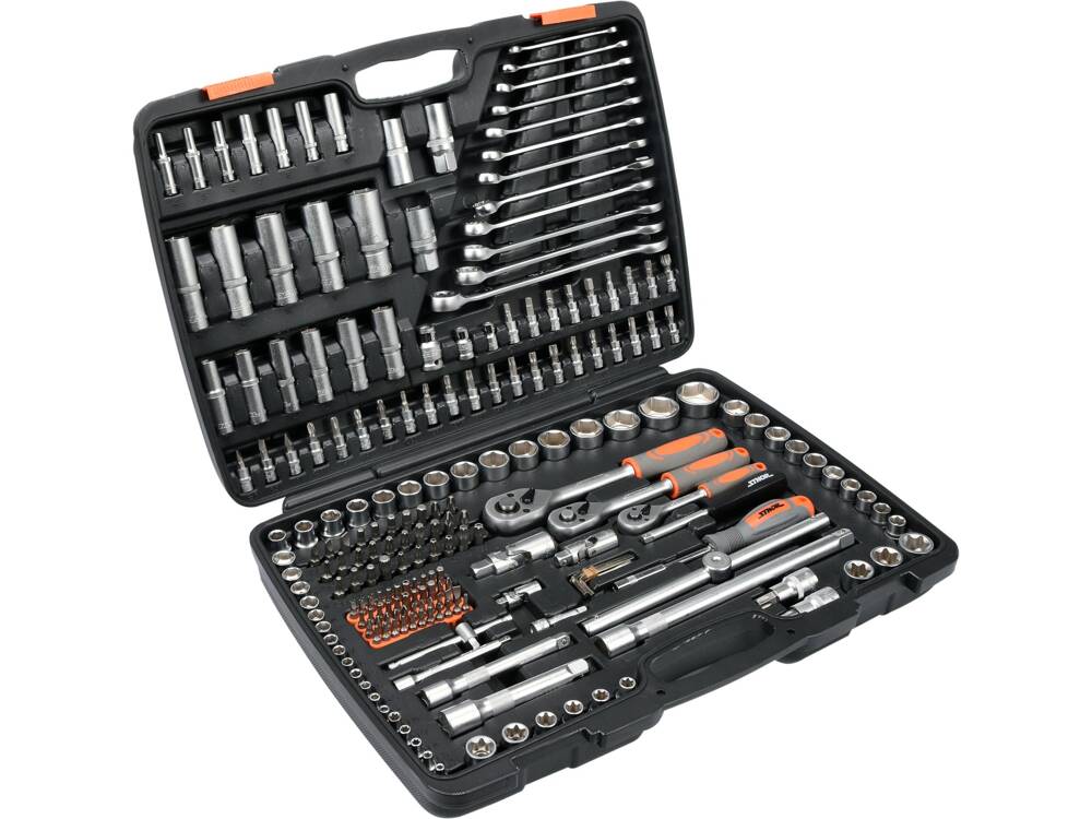 TRUSA TUBULARE STHOR 58691 ,CHEI COMBINATE , ANTRENOR, 216 PIESE STHOR - scule electrice si unelte profesionale - BricoMart