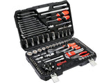 TRUSA TUBULARE YATO YT - 38875 126 PIESE 1/2 - 3/8 - 1/4 YATO - scule electrice si unelte profesionale - BricoMart