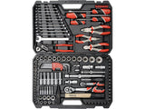 TRUSA TUBULARE YATO YT - 38901 , CHEI COMBINATE, ANTRENOR, 122 PIESE YATO - scule electrice si unelte profesionale - BricoMart