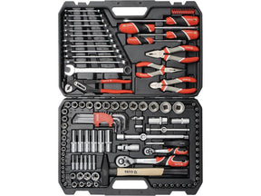 TRUSA TUBULARE YATO YT - 38901 , CHEI COMBINATE, ANTRENOR, 122 PIESE YATO - scule electrice si unelte profesionale - BricoMart