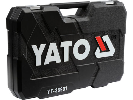 TRUSA TUBULARE YATO YT - 38901 , CHEI COMBINATE, ANTRENOR, 122 PIESE YATO - scule electrice si unelte profesionale - BricoMart