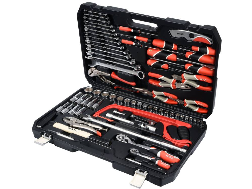 TRUSA TUBULARE + YATO YT - 38911 CLICHET, 79 PIESE YATO - scule electrice si unelte profesionale - BricoMart