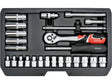 TRUSA TUBULARE+ANTRENOR, 25 YATO YT-14461 BUC, 1/4 YATO - scule electrice si unelte profesionale - BricoMart