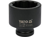 TUBULARA IMPACT BIHEXAGONALA, YATO YT - 11990 1, 65MM YATO - scule electrice si unelte profesionale - BricoMart