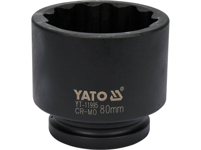 TUBULARA IMPACT BIHEXAGONALA, YATO YT-11995 1, 80MM YATO - scule electrice si unelte profesionale - BricoMart
