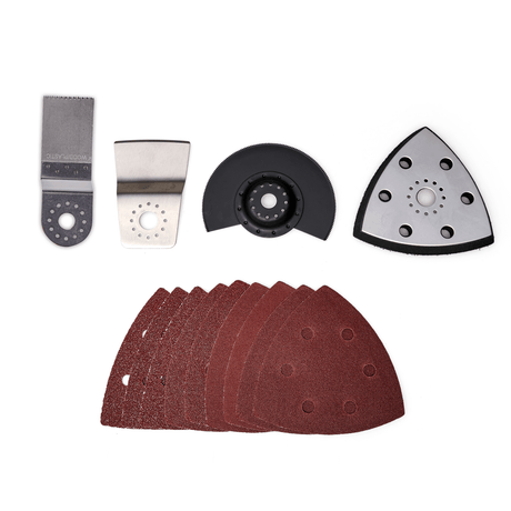 Unealta multifunctionala electrica pe acumulator Einhell TE - MG 18/1 Li - Solo Power X - Change (18 V, motor fara perii, 3 functii, adaptor magnetic pentru scule, electronica de viteza, incl. accesorii, fara acumulator Einhell - scule electrice si unelte profesionale - BricoMart