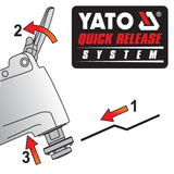 UNEALTA MULTIFUNCTIONALA OSCILANTA YATO YT - 82819 18V, FARA ACUMULATOR YATO - scule electrice si unelte profesionale - BricoMart