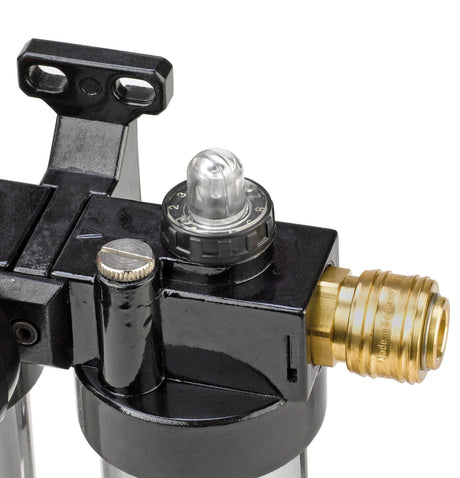 Unitate de intretinere combinata originala Einhell cu lubrifiant (accesorii compresor, racord R 1/4", manometru integrat pentru presiunea de functionare, presiune de intrare max. 10 bar) Einhell - scule electrice si unelte profesionale - BricoMart