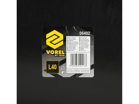 VAS DE CONSTRUCTII DREPTUNGHIULAR, 40L Vorel 6402 - 40 kg, 1,2 kg, 730 mm, 615 mm Vorel - scule electrice si unelte profesionale - BricoMart