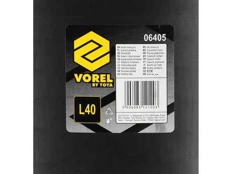 VAS DE CONSTRUCTII ROTUND, 40L Vorel 6405 - 40 kg, 0,96 kg, 530 mm, 465 mm Vorel - scule electrice si unelte profesionale - BricoMart
